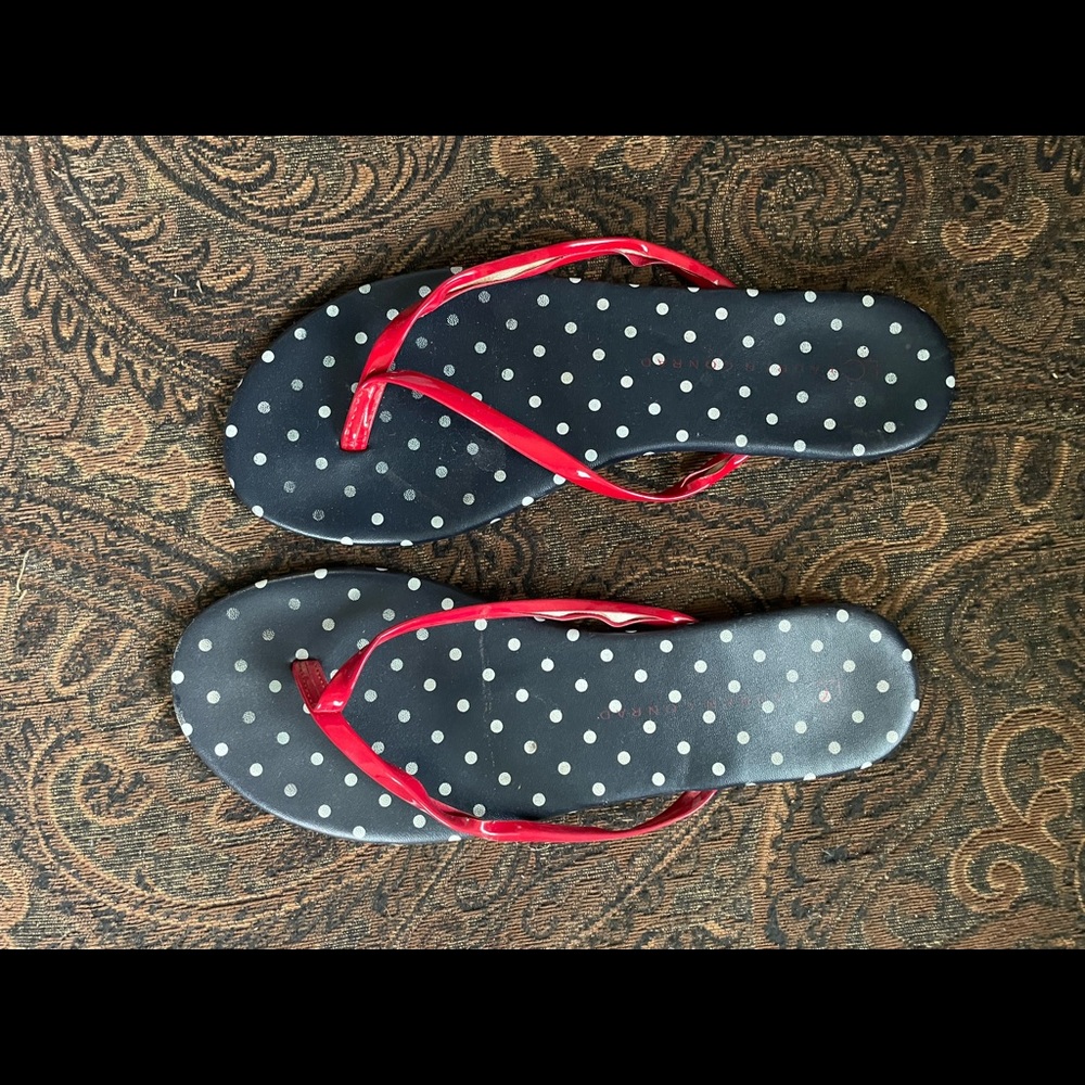 Lauren Conrad flip flops